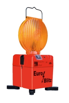 Euro-Blitz LED/einseitig/Batterie - horizont